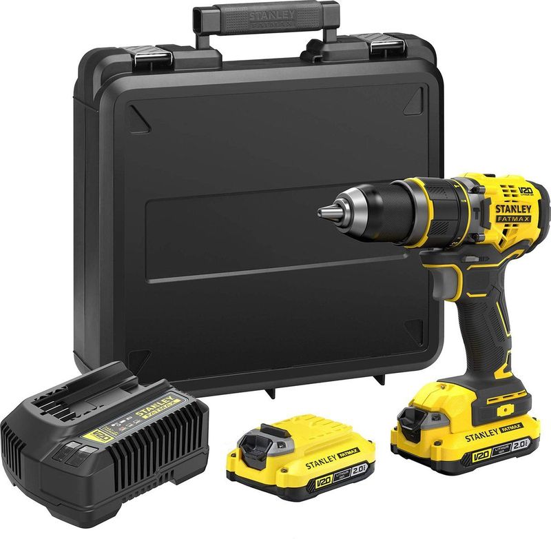 Stanley - SFMCD721D2K Accu Klop-/Schroefboormachine - 18V - Brushless - Inclusief Koffer