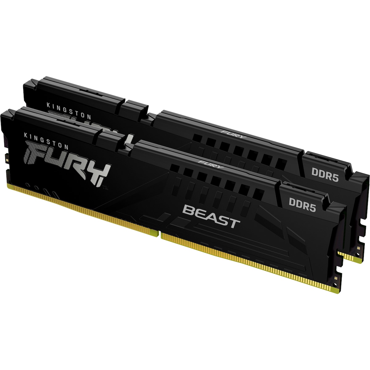 Kingston FURY Beast RGB 64GB DDR5 RAM 6000MT/s CL30 (sort)