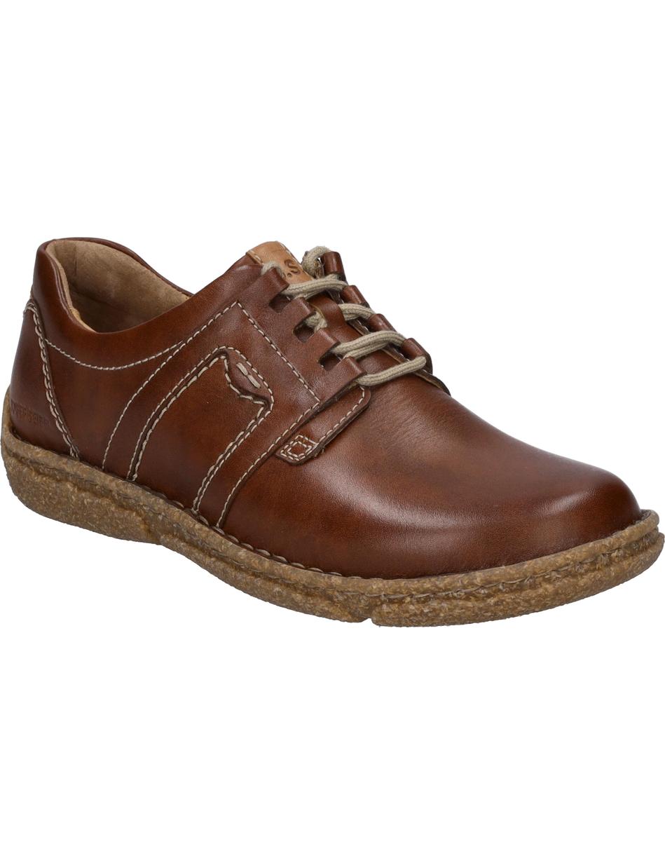Halbschuh Neele 44, brandy-kombi