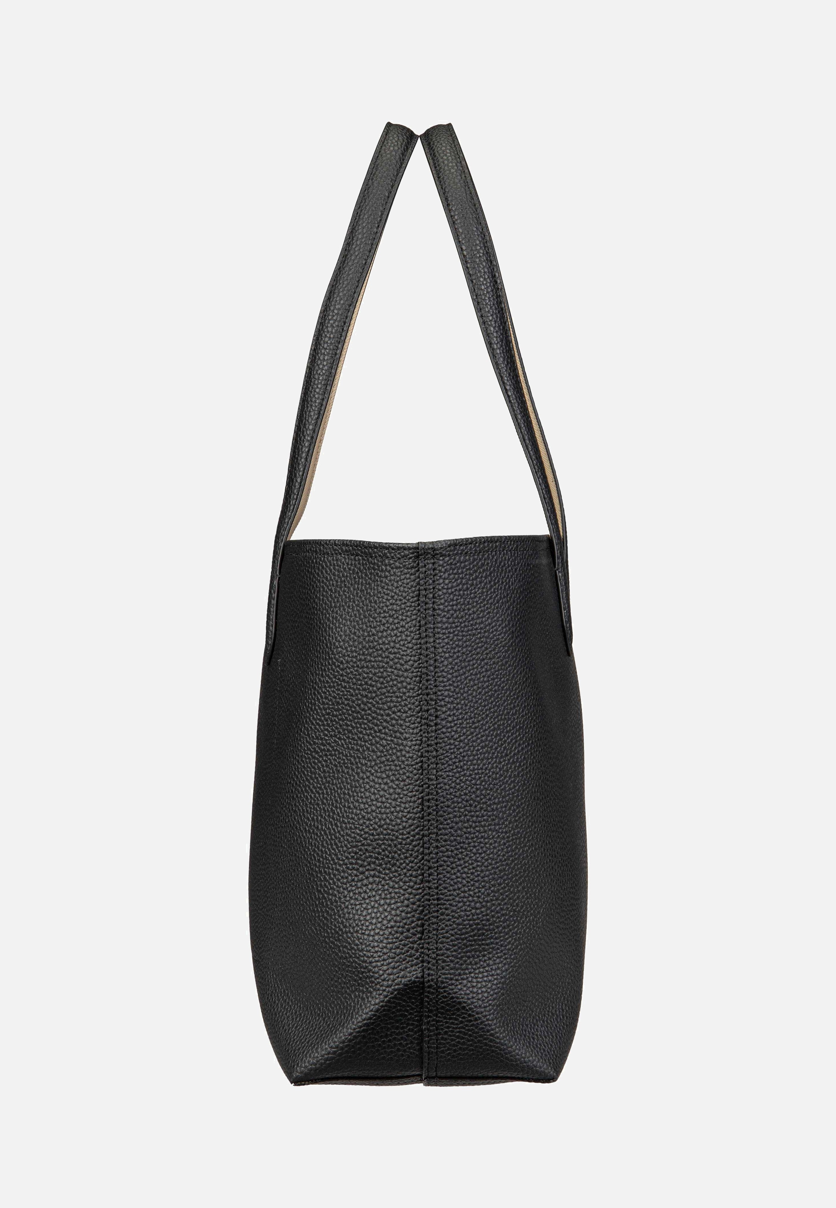 Anna Zipped Shopping NF4823AA Noir Krema - Shopper