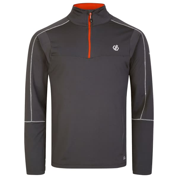 Sweat polaire DARE 2B DIGNIFY II CORE STRETCH EBONY/PUFFINS ORANGE