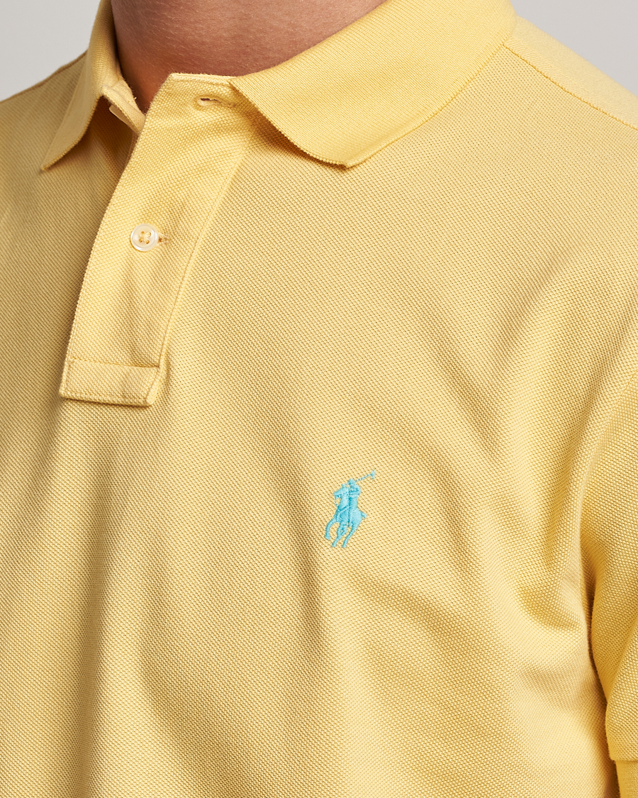 Polo Ralph Lauren Custom Slim Fit Polo Corn Yellow