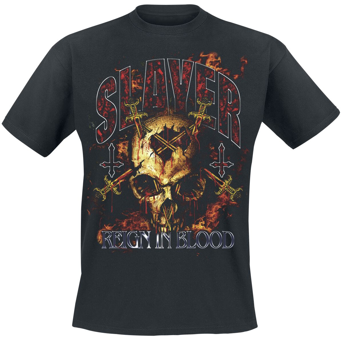 Reign Sword Skull | Slayer T-Shirt Manches courtes