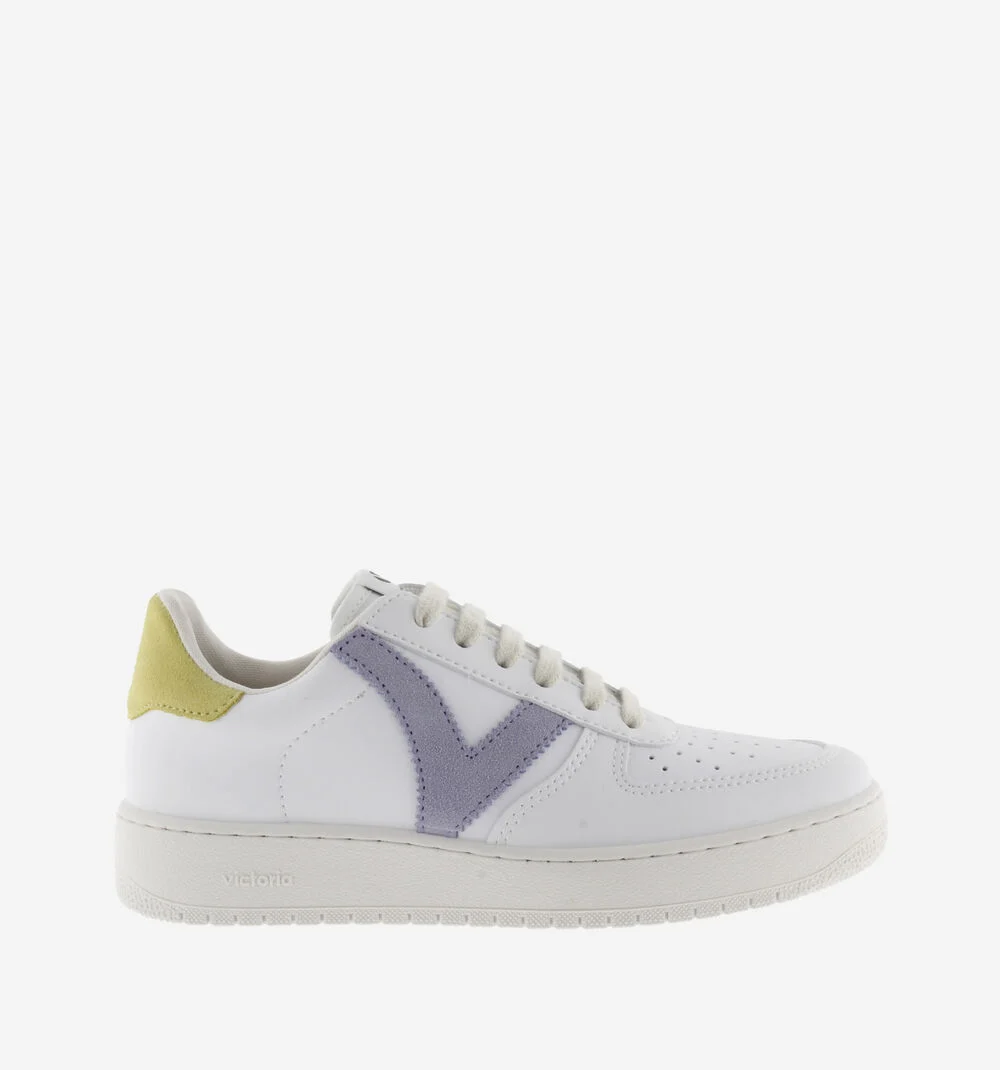 MADRID EFFET CUIR CONTRASTANTLAVANDA