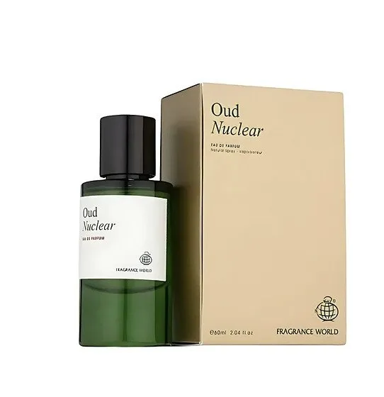 Fragrance World Oud Nuclear Eau De Parfum, Unisex, 60 Ml