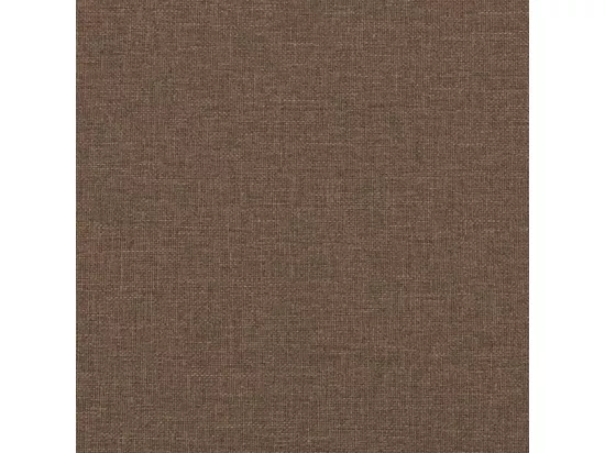 Ensemble de canapés 3 pièces marron tissu