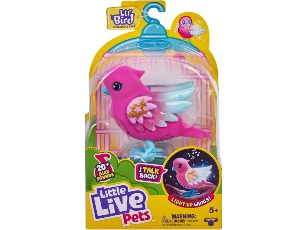 Little Live Pets 26401 Chirping and talking bird, glowing mix price per 1 piece