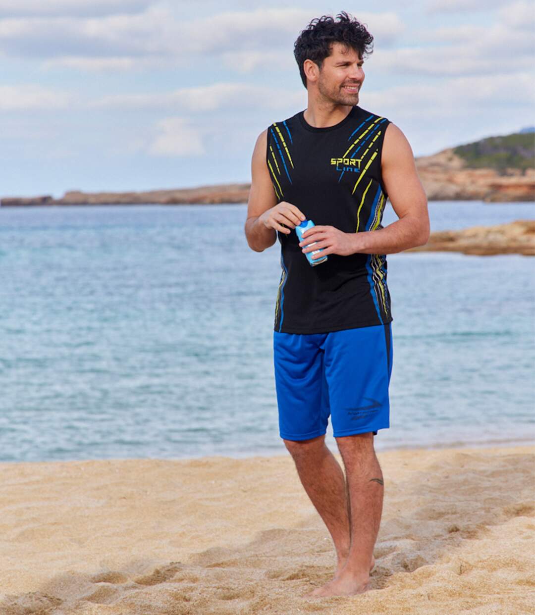 Lot de 3 Tee-Shirts Sans Manches Sport Line