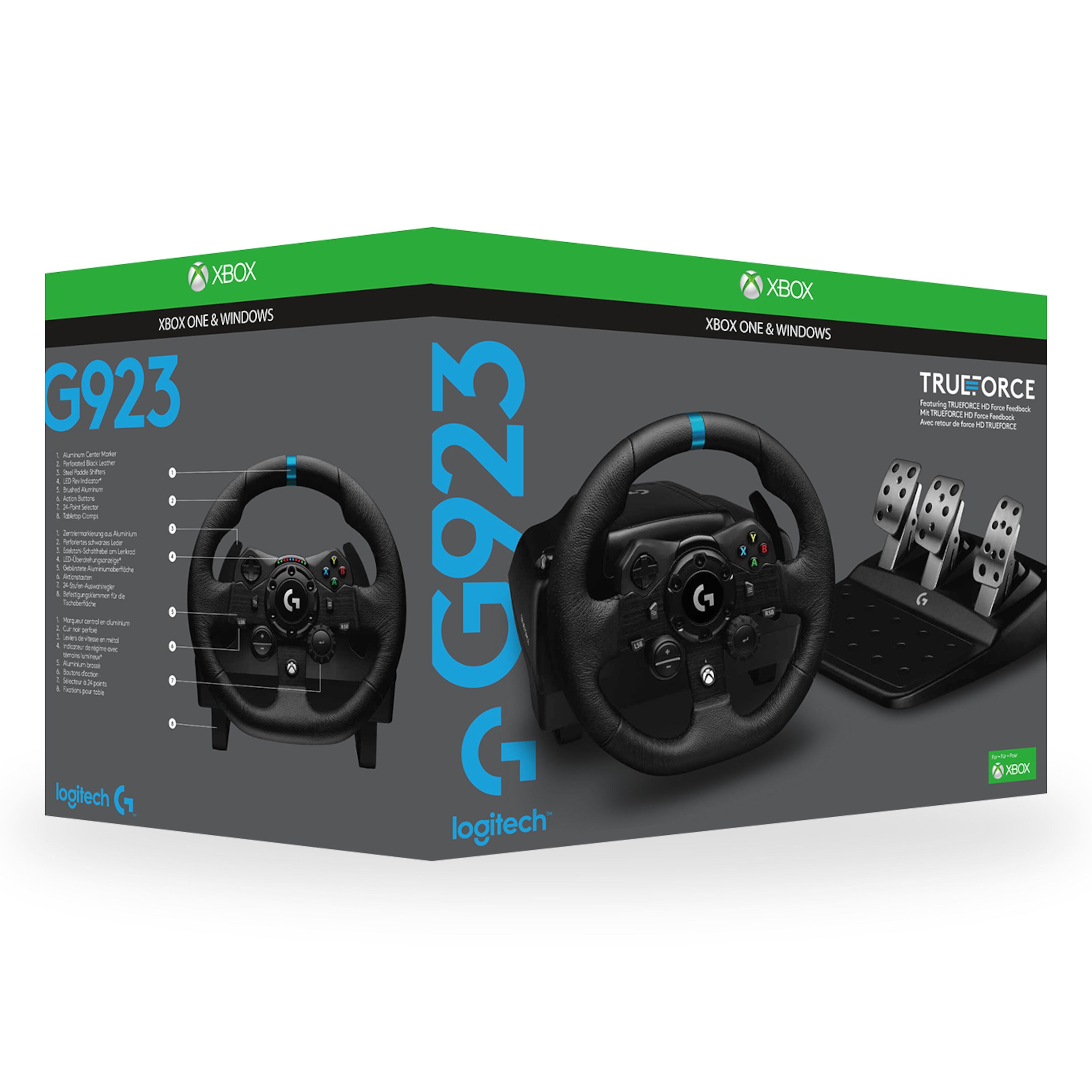 Logitech G 923 Driving Force Ratt til Xbox og PC