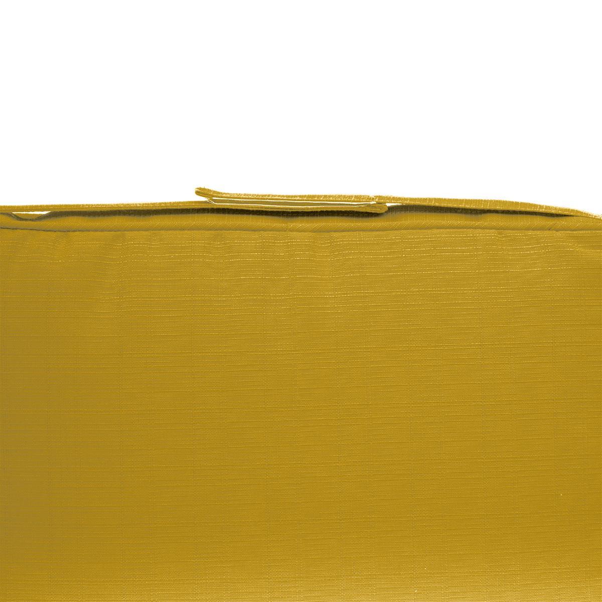 GALETTE CHAISE SCRATCH KORAI 40X40CM MOUTARDE