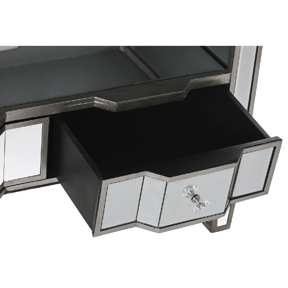 Pegane Meuble TV - Argent