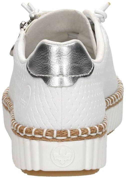Rieker Veterschoenen Laag wit
