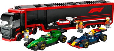 LEGO City 60445 F1-trailer med F1 RB20 og AMR24