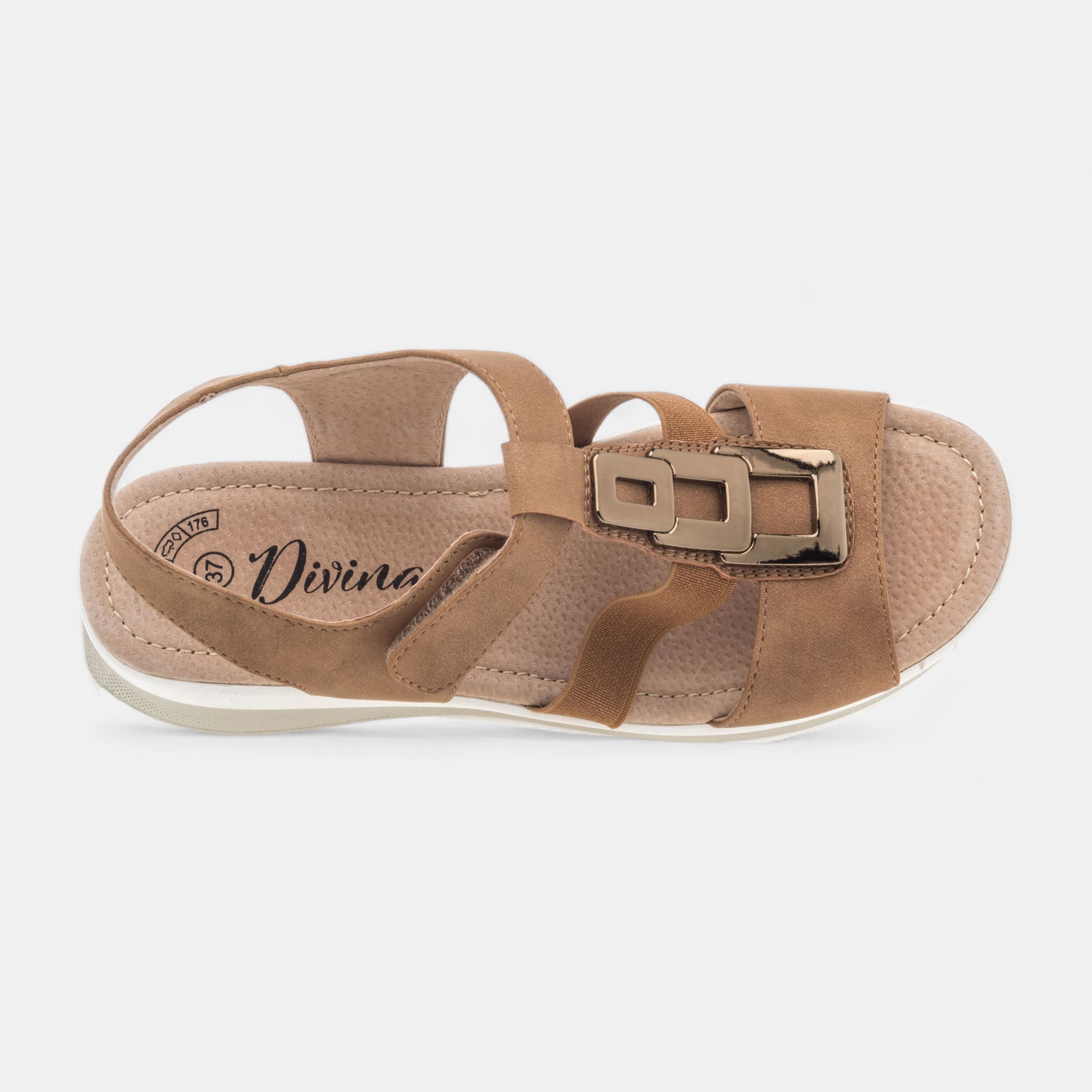 Sandales Femme camel