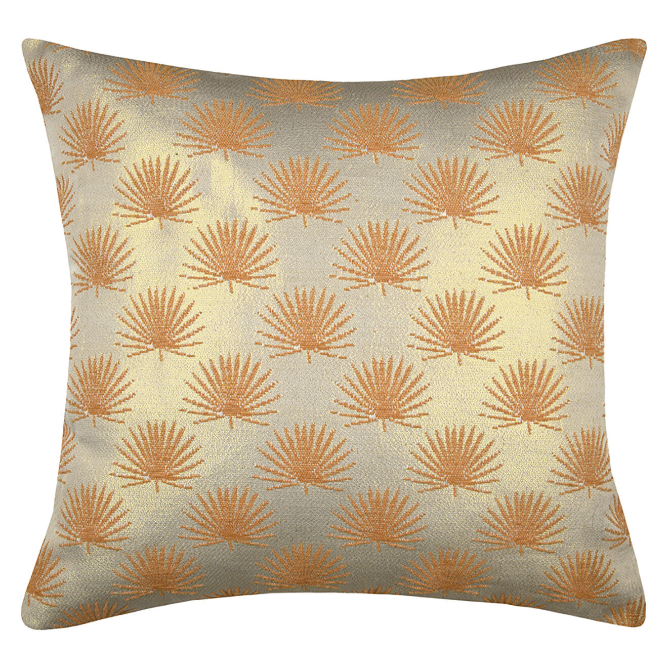 Stof Coussin Pemba safran - 45x45 cm