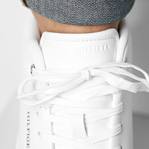 Baskets Court Cup Leather Perf Detail 5038 White