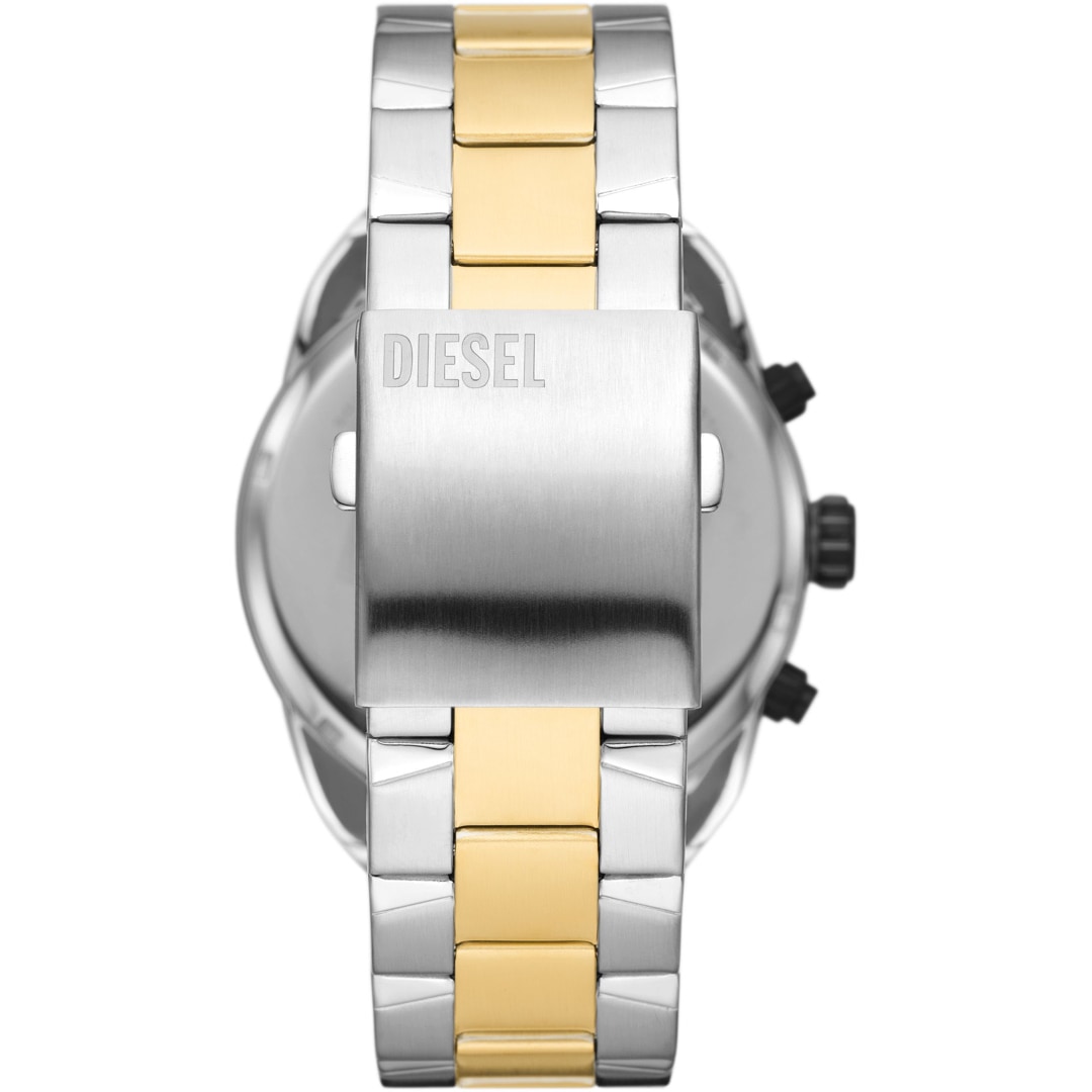 Diesel Spiked Chronograph Goldig / Silbrig