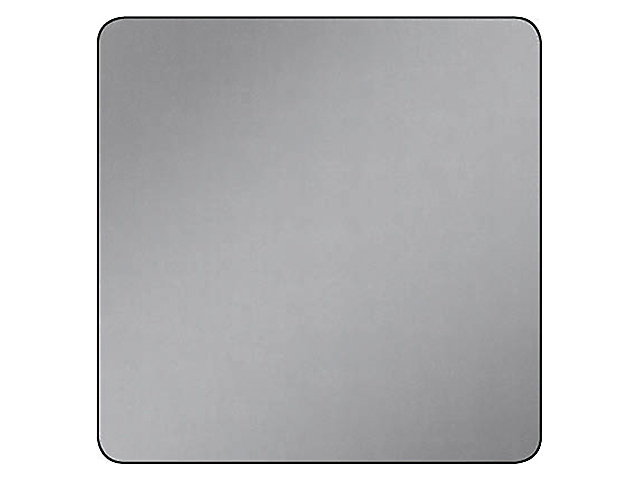 Tôle aluminium brut lisse Ep. 1 mm, 50 x 25 cm