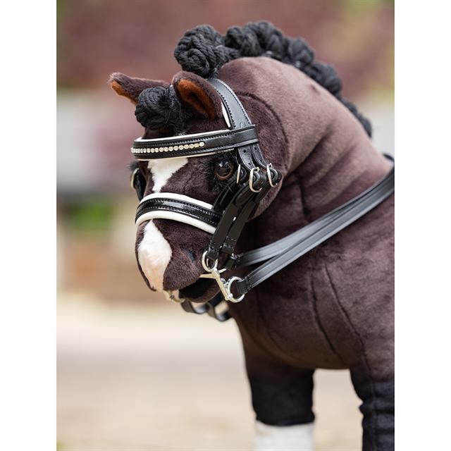 Stang en Trens Hoofdstel LeMieux Toy Pony Zwart