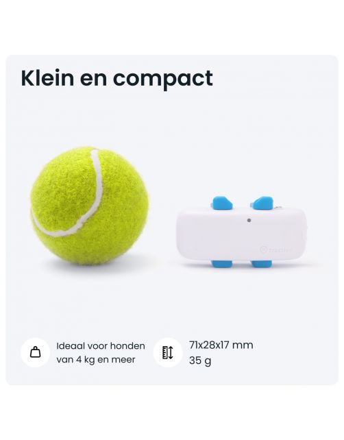 Tractive Gps Dog 4 Hondentracker En Activiteitenmonitor 17x71x28 mm - Hondenlocatievinder