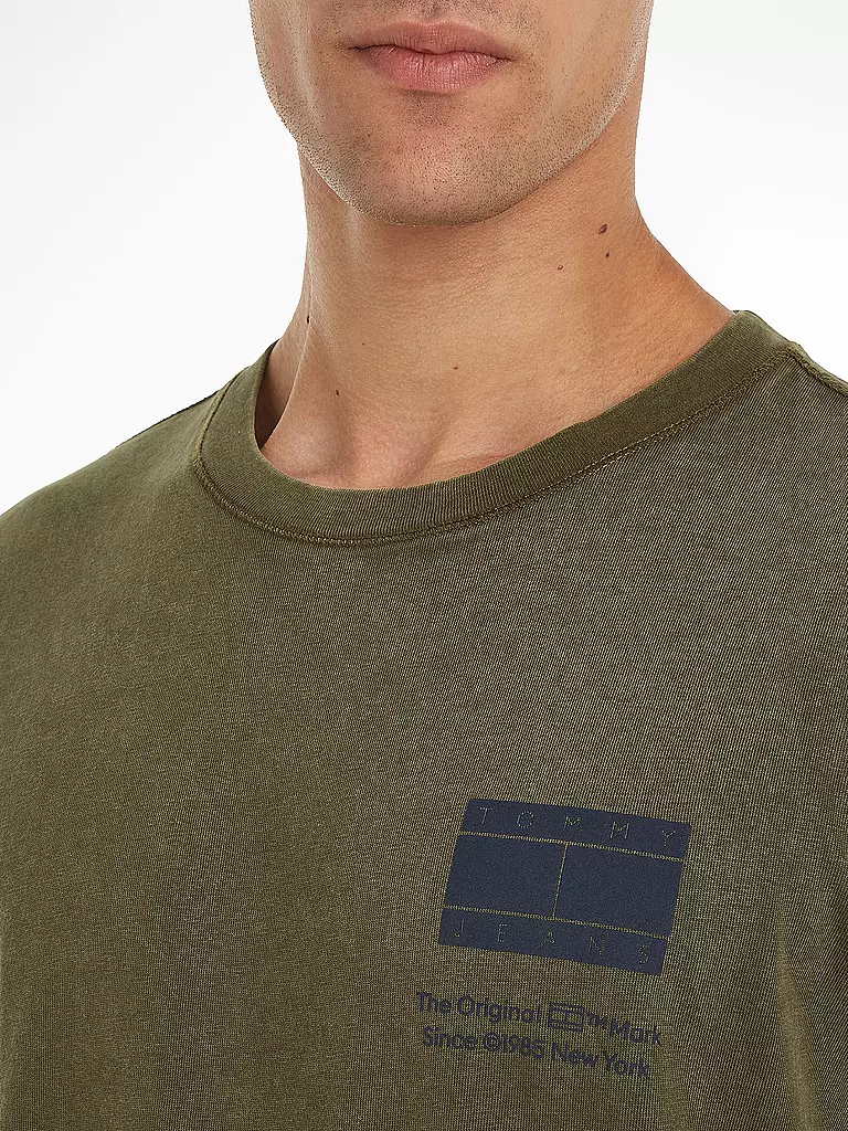 TOMMY JEANS T-Shirt  olive
