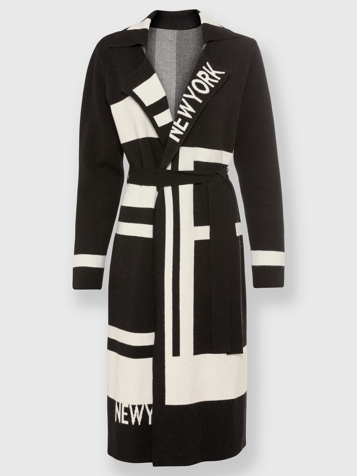 Manteau en tricot superbe et tendance