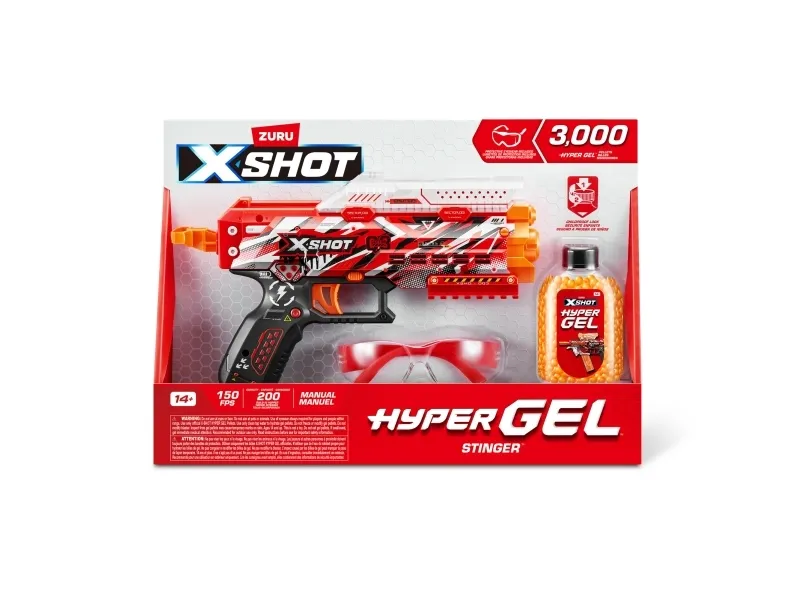 XSHOT Hyper Gel Stinger (with 1,000 Hyper Gel Pellets)