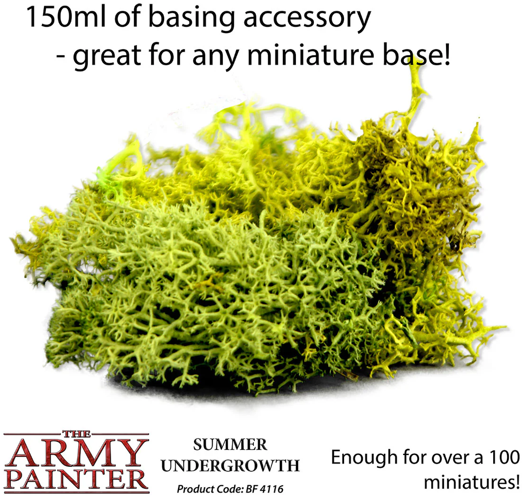The Army Painter  Battlefield Basing: Summer Undergrowth    Die sommerliche Natur erwacht zum Leben