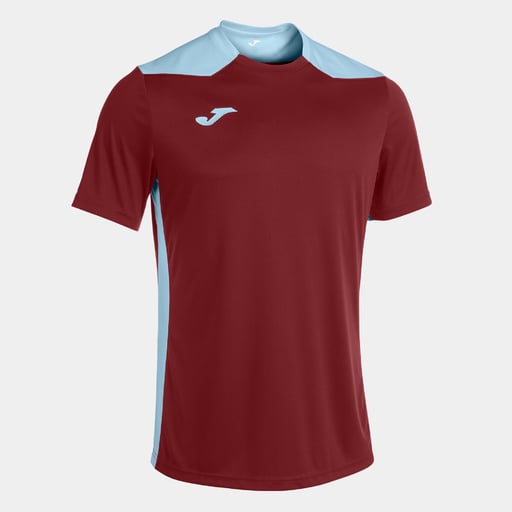Camisa de manga curta Vi Bordeaux Celeste Joma Championship