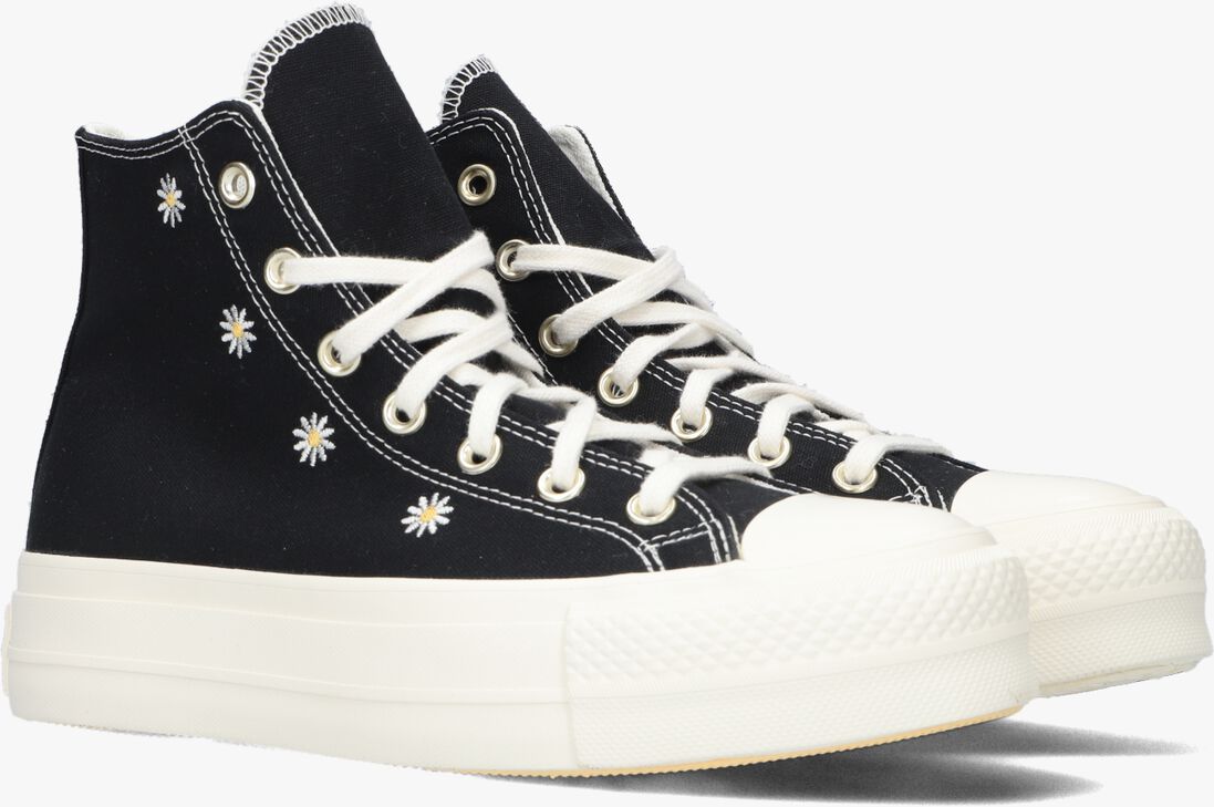 CONVERSE zwarte converse hoge sneaker chuck taylor all star lift