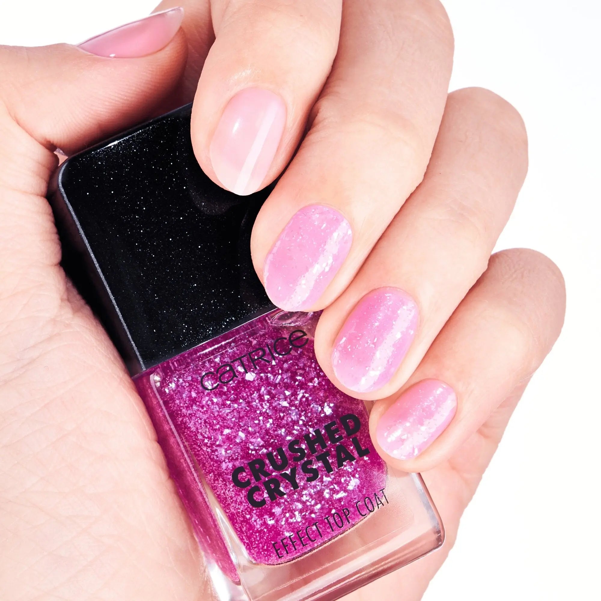 Crushed Crystal Effect Top Coat 010 Amethyst Aura