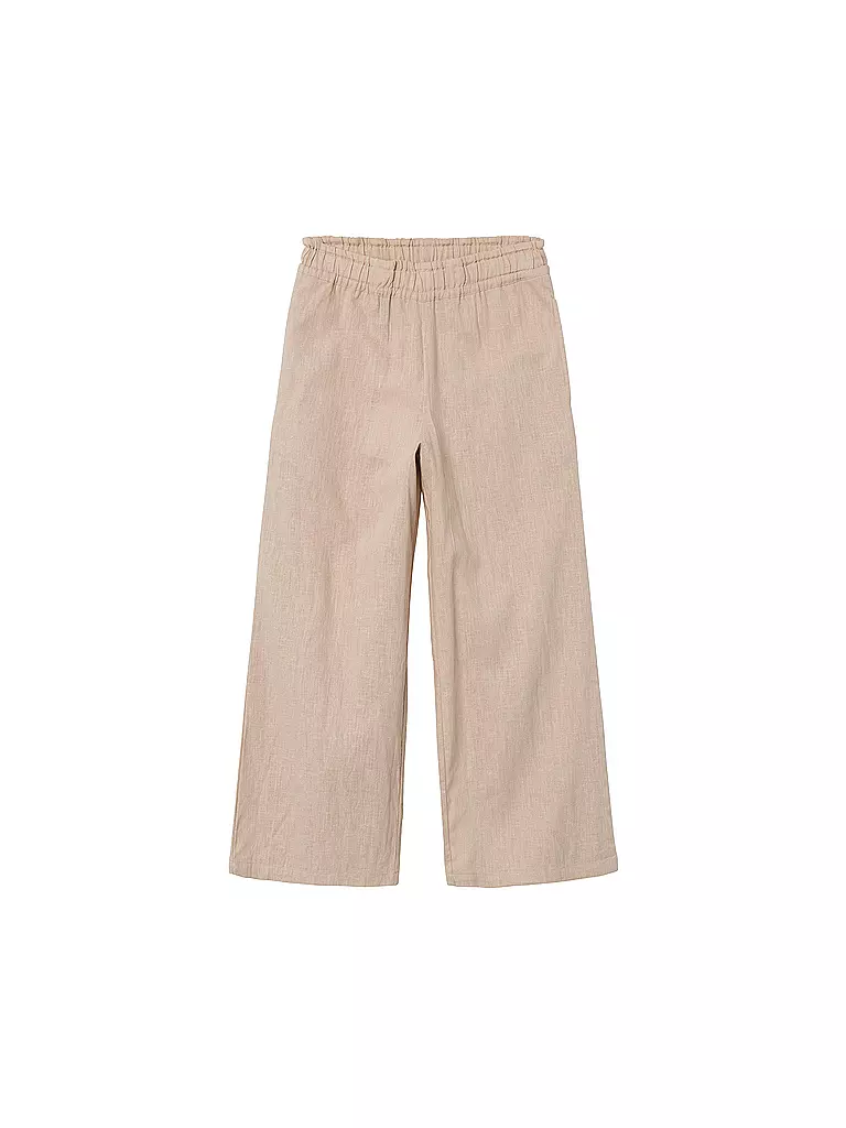 NAME IT Mädchen Hose NKFFALINNEN beige