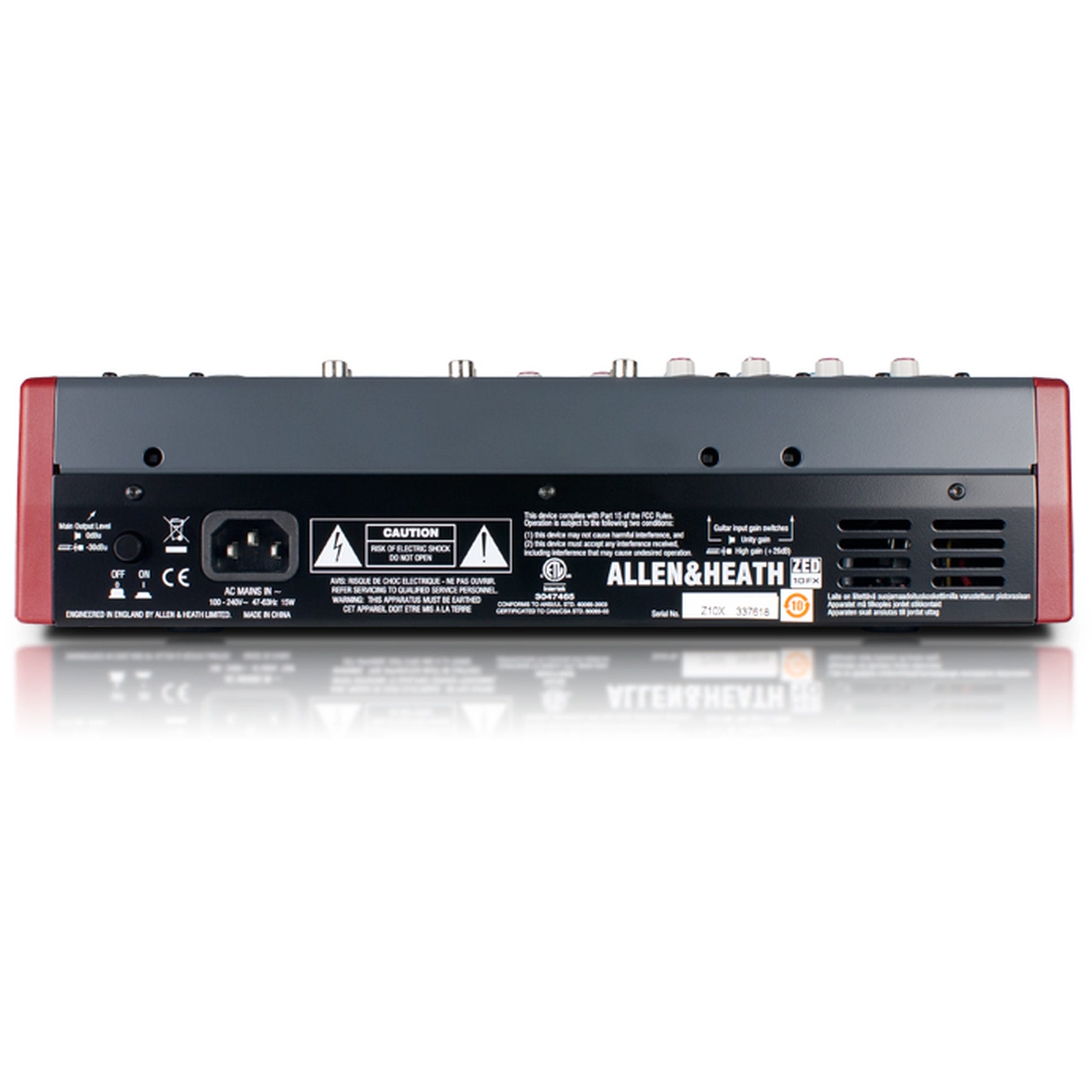Allen & Heath ZED-10FX analoog mengpaneel