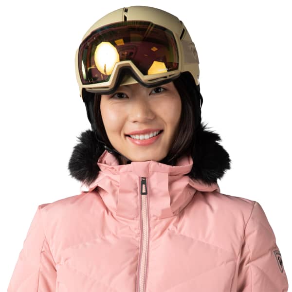 Veste de ski ROSSIGNOL W STACI JKT PASTEL PINK