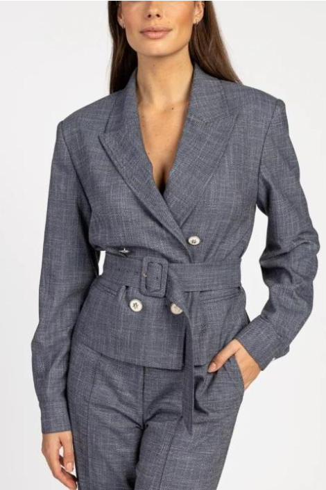 Aaiko blauwe dames blazer