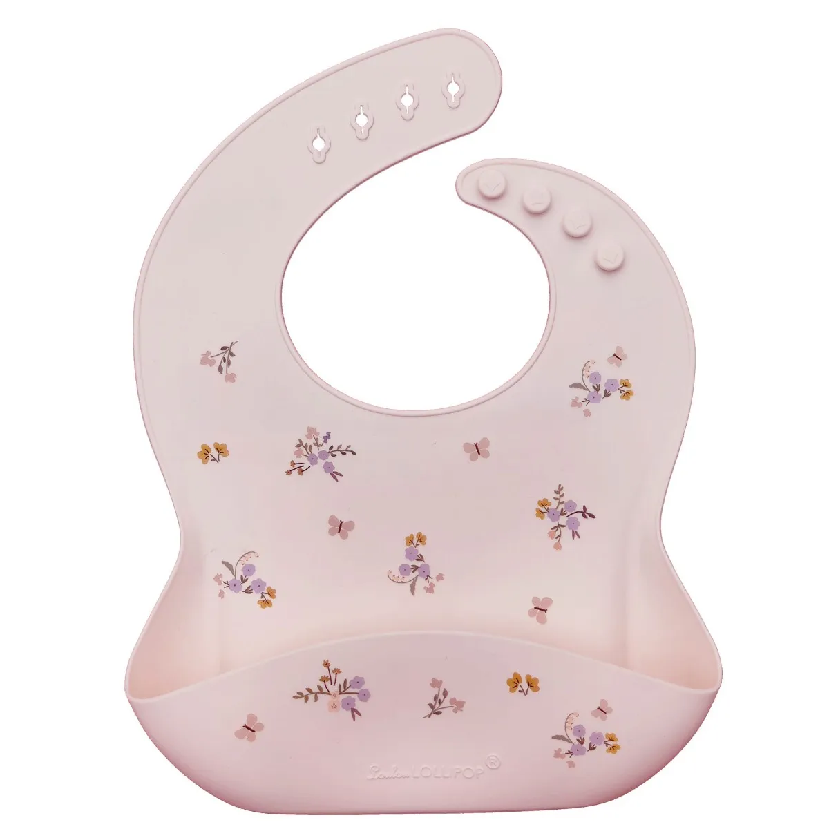 Loulou Lollipop Bavoir en Silicone - FleursDitsy