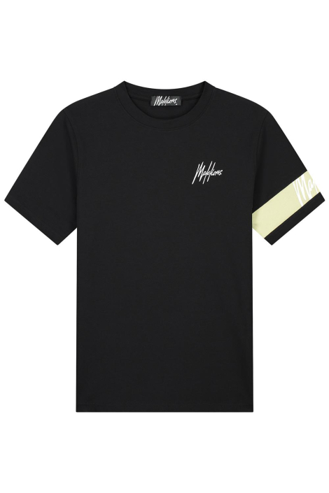 Malelions zwarte heren t-shirt