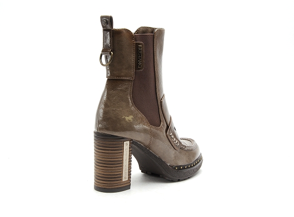 Mustang boots bottine talons femme 1336511 marron
