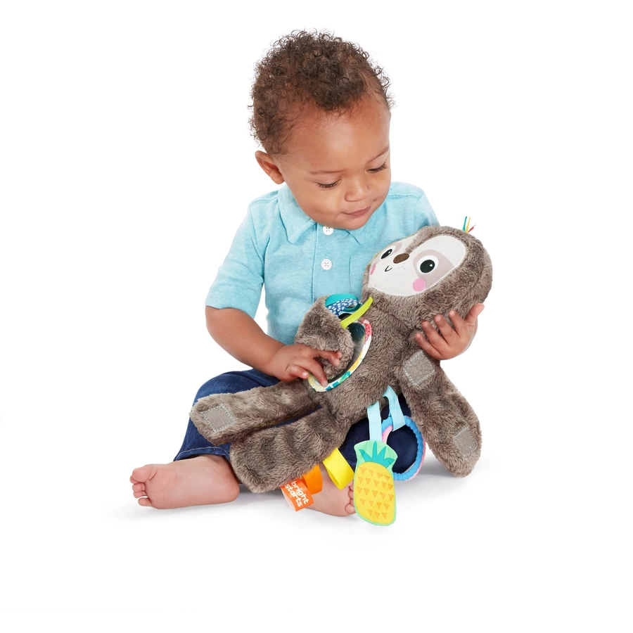Bright Starts Slingin’ Sloth Travel Buddy™ Faultier