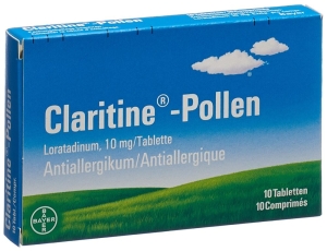CLARITINE-POLLEN Tabletten 10mg, 10 Stück