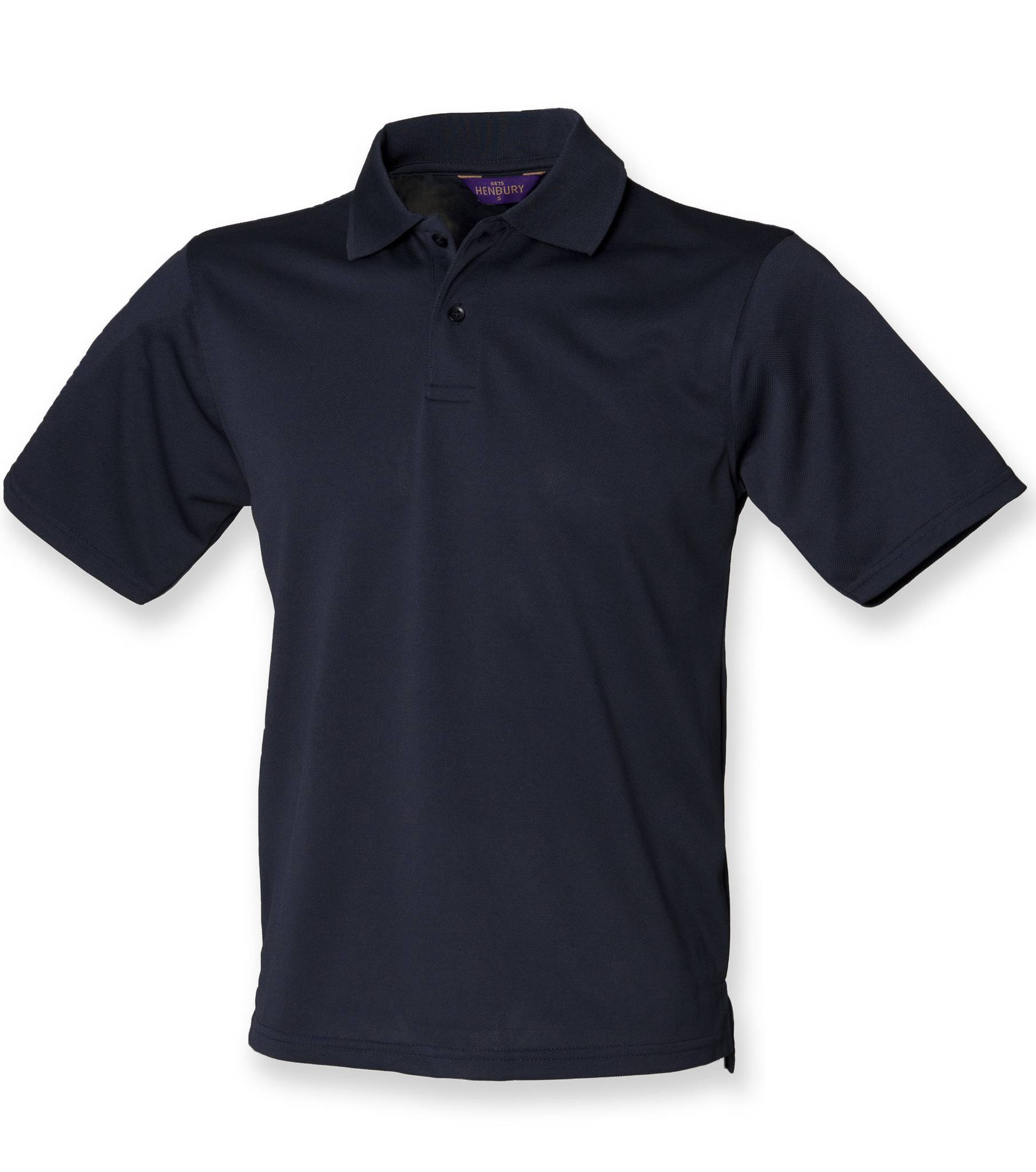 Henbury H475 - Polo Piqué Respirant Coolplus® Confort