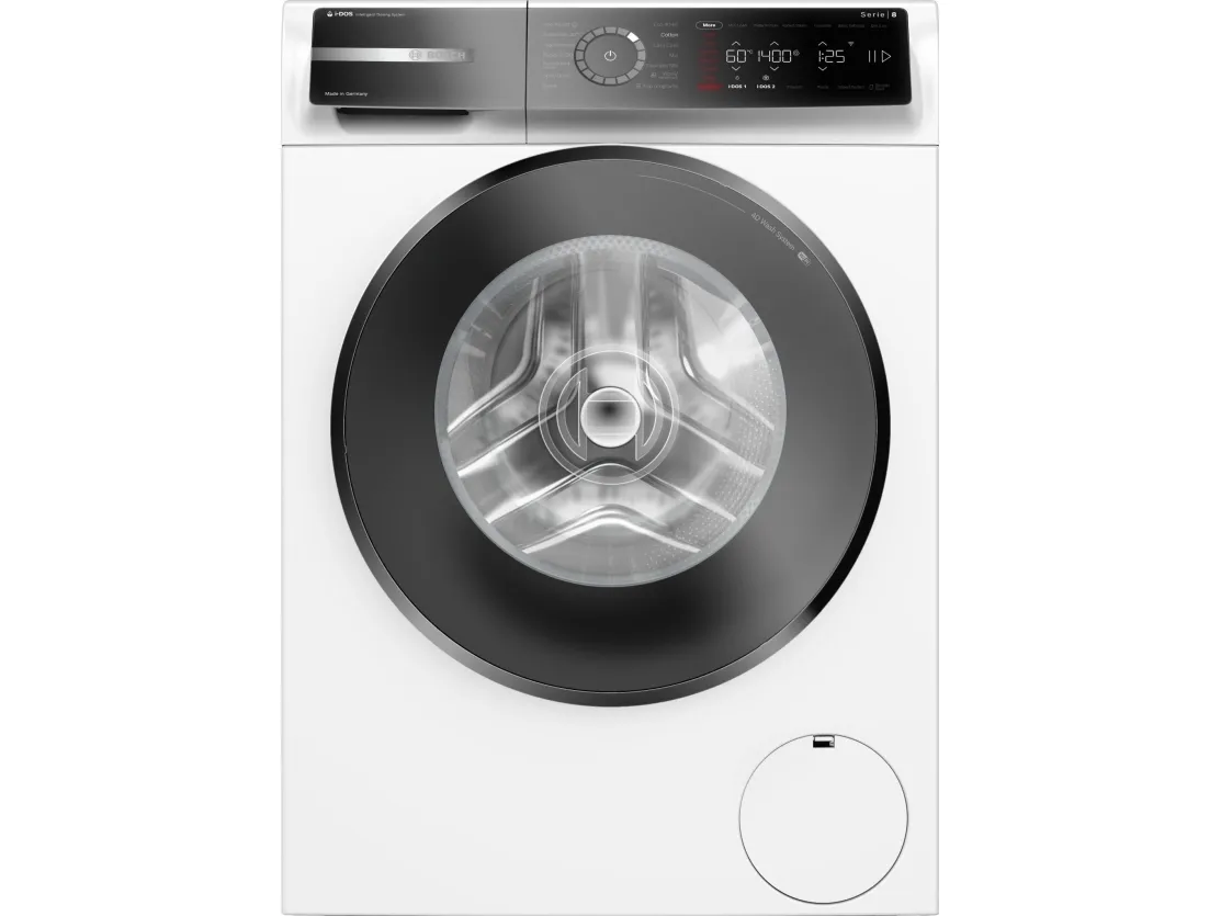 Bosch Serie | 8 WGB244A0SN - Vaskemaskine - Wi-Fi - højde: 85 cm - frontbetjening - 70 liter - 9 kg - 1400 rpm - hvid