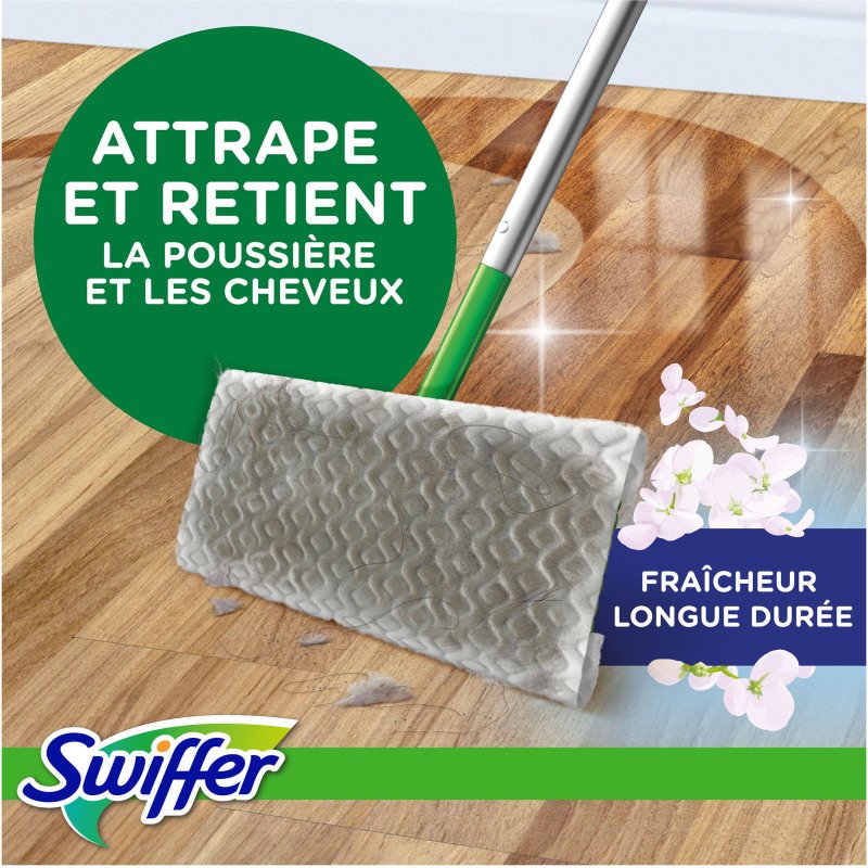 Lingettes sèches Swiffer Dry - Boite de 36