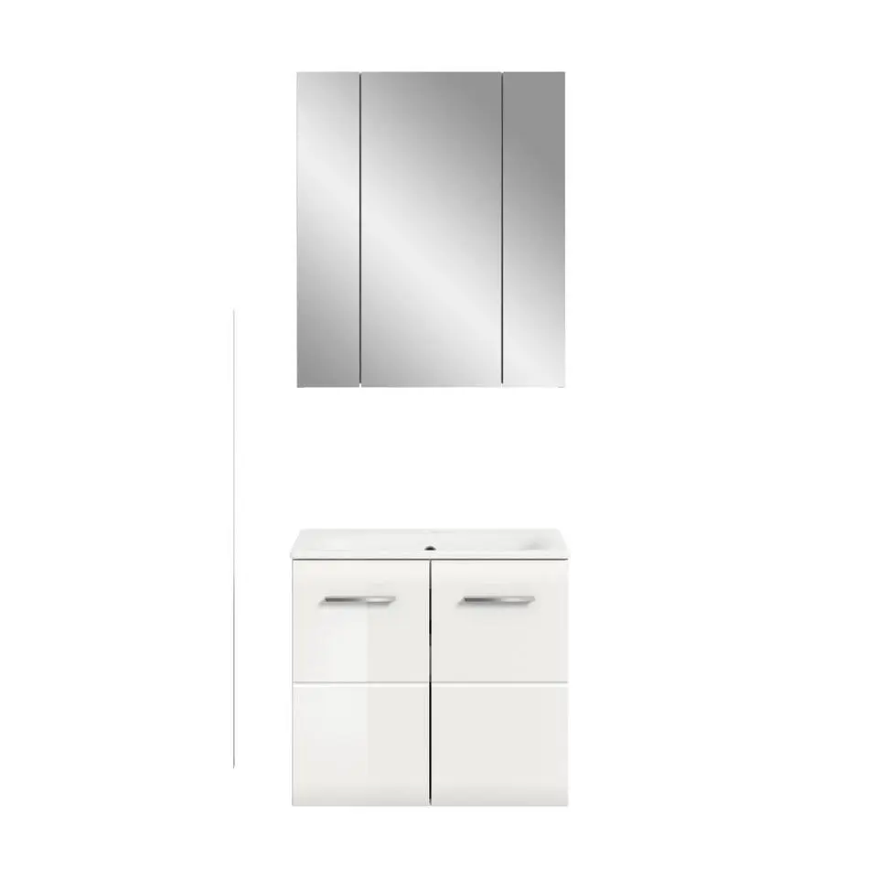 Hioshop Ice badkamer I63 wit hoogglans- wit