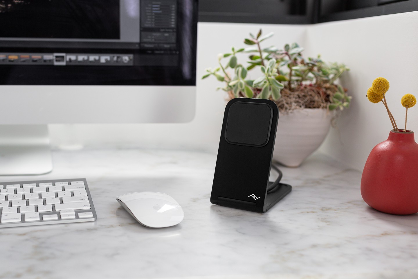 Peak Design - Mobile Wireless Charging Stand - Black