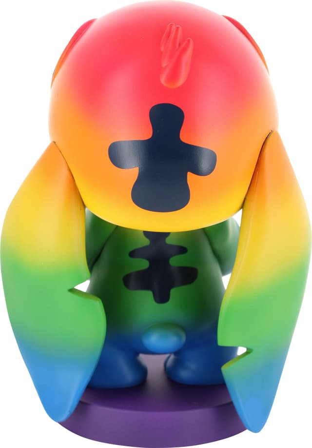 Cable Guys smartphone/controller-holderfigur (Rainbow Stitch)