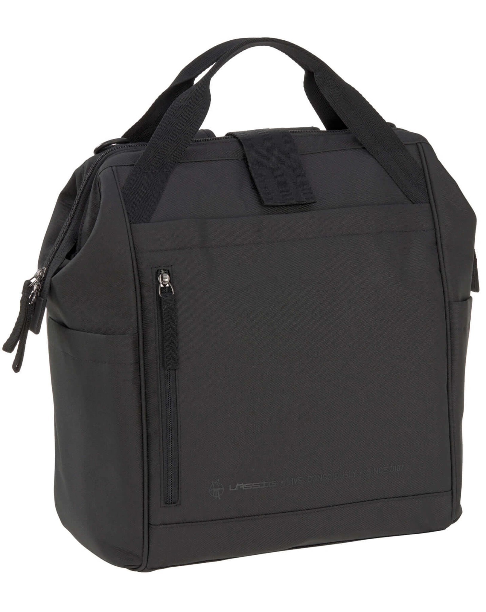 Wickelrucksack GOLDIE UP (30x17x39) in black