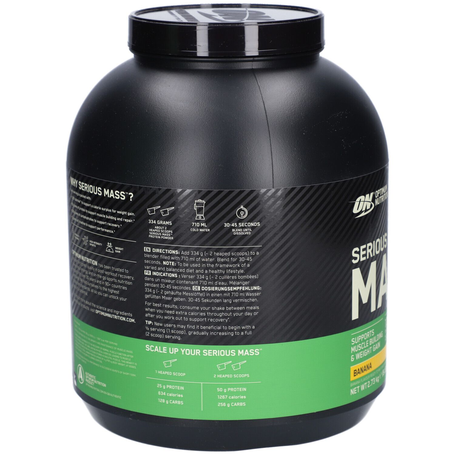 Optimum Nutrition SERIOUS MASS Banana