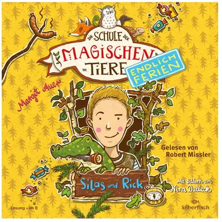 Carlsen Verlag Die Schule der magischen Tiere - Endlich Ferien 2: Silas und Rick CD