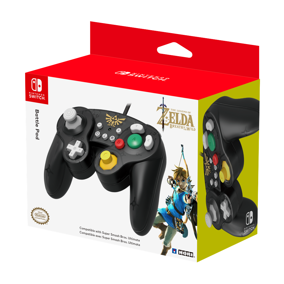 Hori Super Smash Bros Gamepad - Zelda